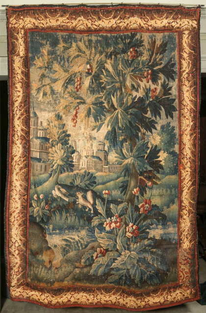 An 18th Century Flemish or Baroque Tapestry