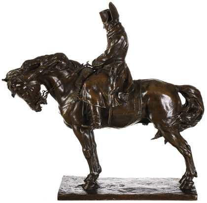 A Collection of Bronze Napoleon Depictions Including Angiolo Vinnetti (1881‑1962)