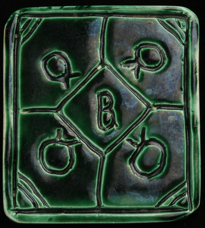 EARLY 20TH CENTURY CARVED TILE