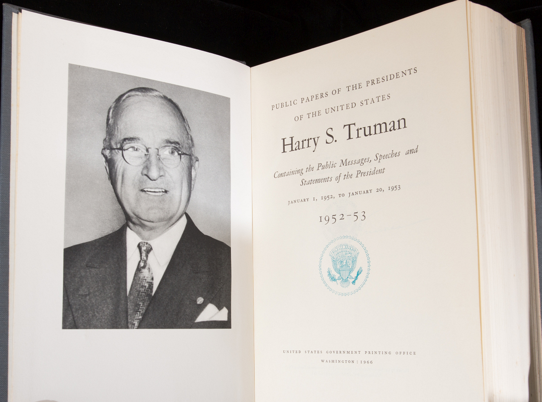PUBLIC PAPERS OF THE PRESIDENTS - HARRY TRUMAN