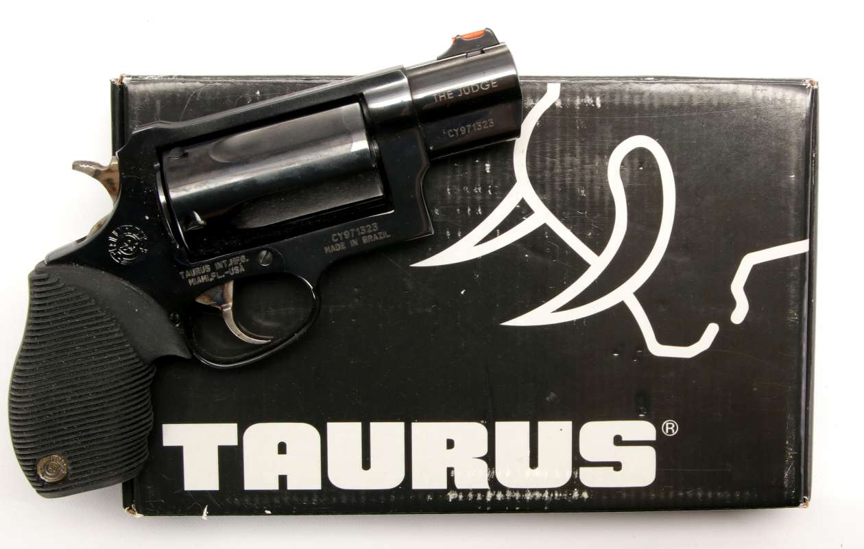 TAURUS 'THE JUDGE' REVOLVER 45/410 HAND GUN