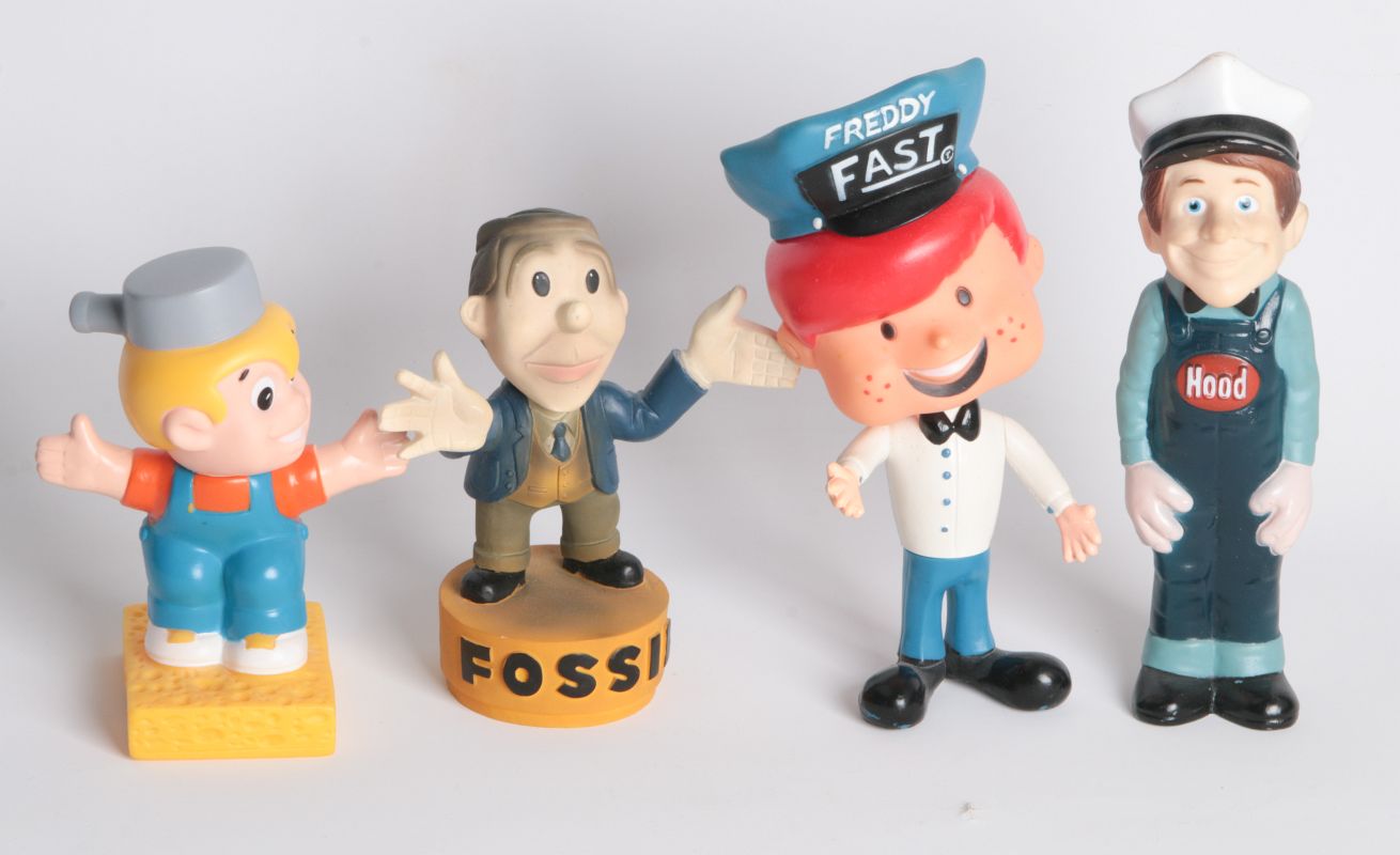 FOUR 20TH C. AMERICAN ADVERTISING FIGURES