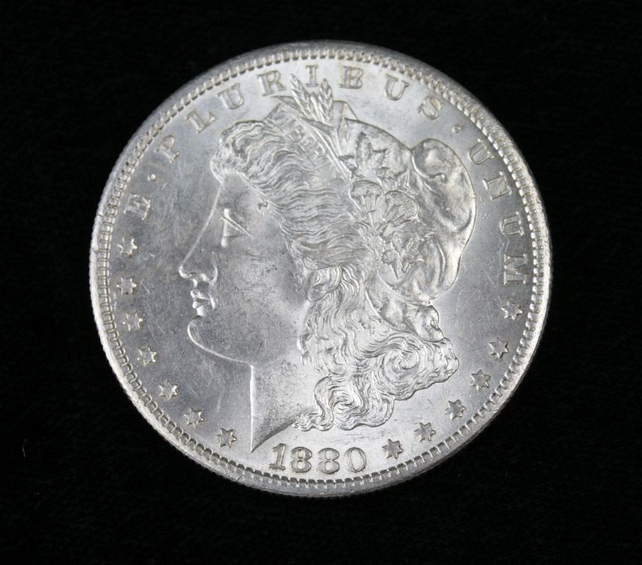 1880 S MORGAN SILVER DOLLAR