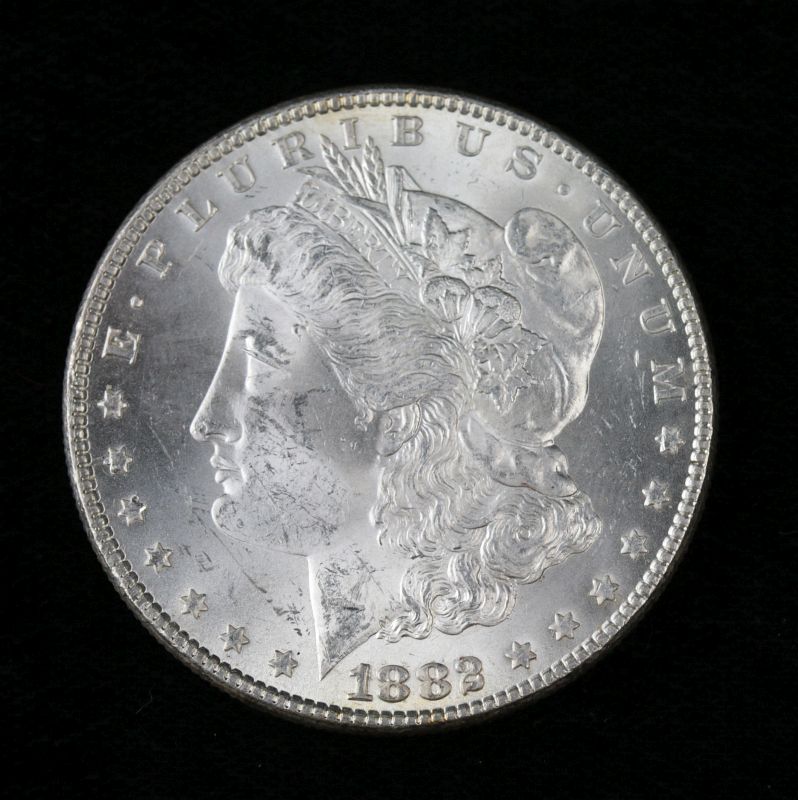 1882 (P) MORGAN SILVER DOLLAR