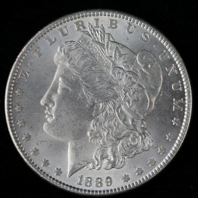 1889 (P) MORGAN SILVER DOLLAR