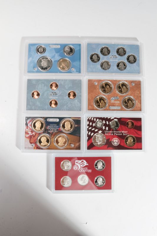 2008, 2009 US MINT COIN PROOFS AND SETS