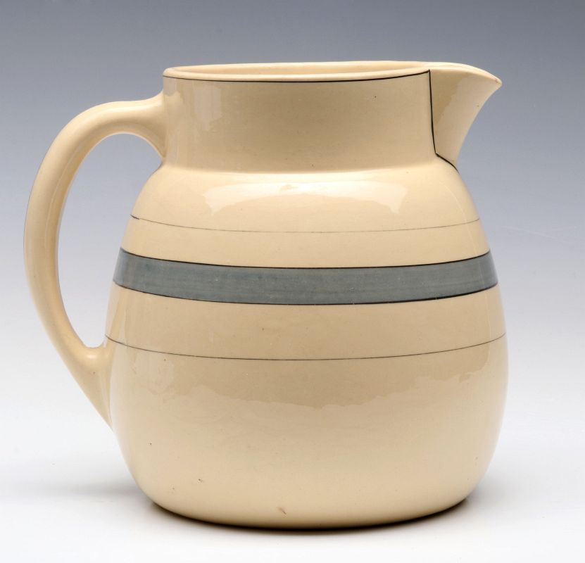 AN EARLY ROSEVILLE POTTERY PITCHER
