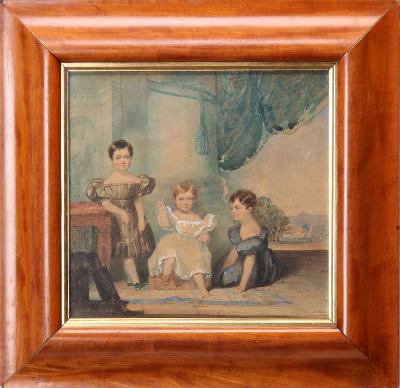 ROBERT THORBURN (1818-1885) FAMILY PORTRAIT, 1836