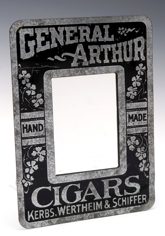 AN ADVERTISING MIRROR FOR GENERAL ARTHUR CIGARS