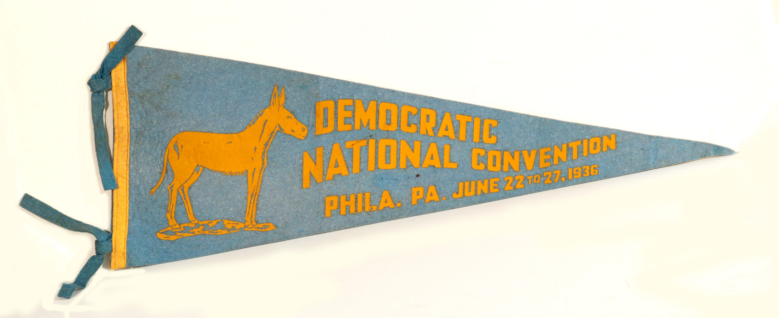 1936 DEMOCRATIC NATIONAL CONVENTION PENNANT