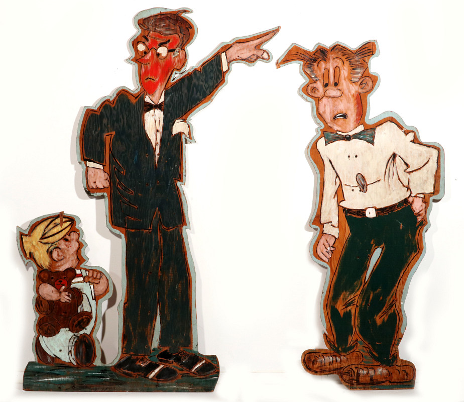 MID TO LATE 20TH CENTURY COMIC CHARACTER FIGURES