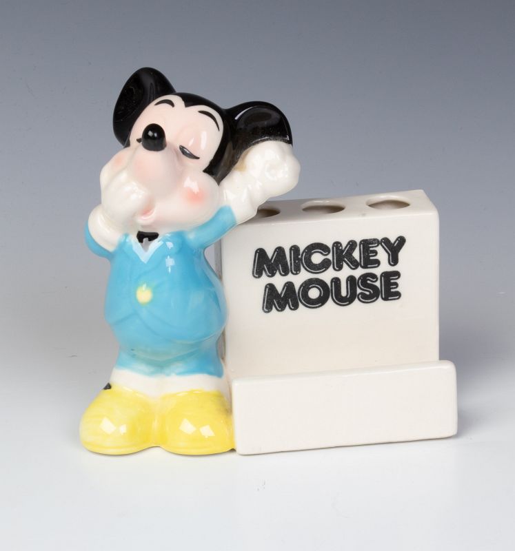 CIRCA 1970s MICKEY MOUSE TOOTHBRUSH HOLDER