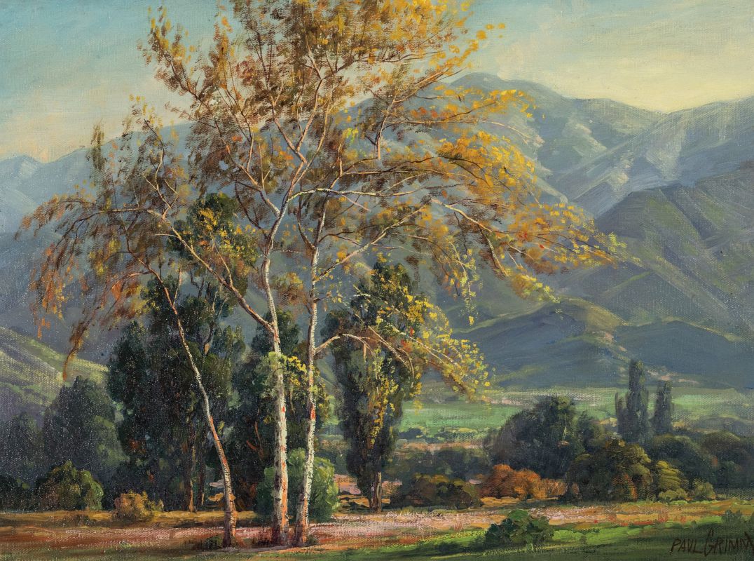 PAUL GRIMM (1891-1974) OIL ON CANVAS