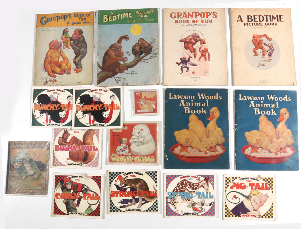 LAWSON WOOD ILLUSTRATED BOOKS & PUZZLES COLLECTION