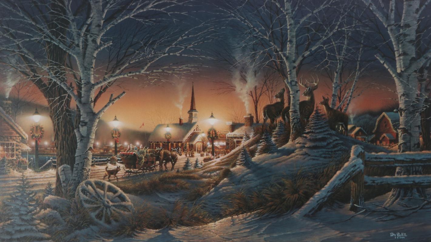TERRY REDLIN 'NIGHT ON THE TOWN' SIGNED & NUMBERED