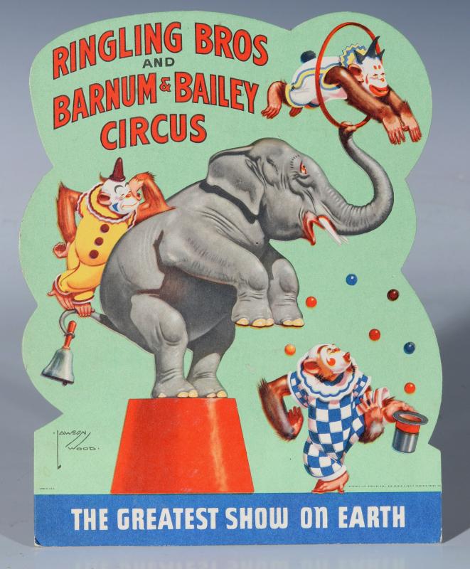 LAWSON WOOD (1878-1957) FOR RINGLING BROS CIRCUS