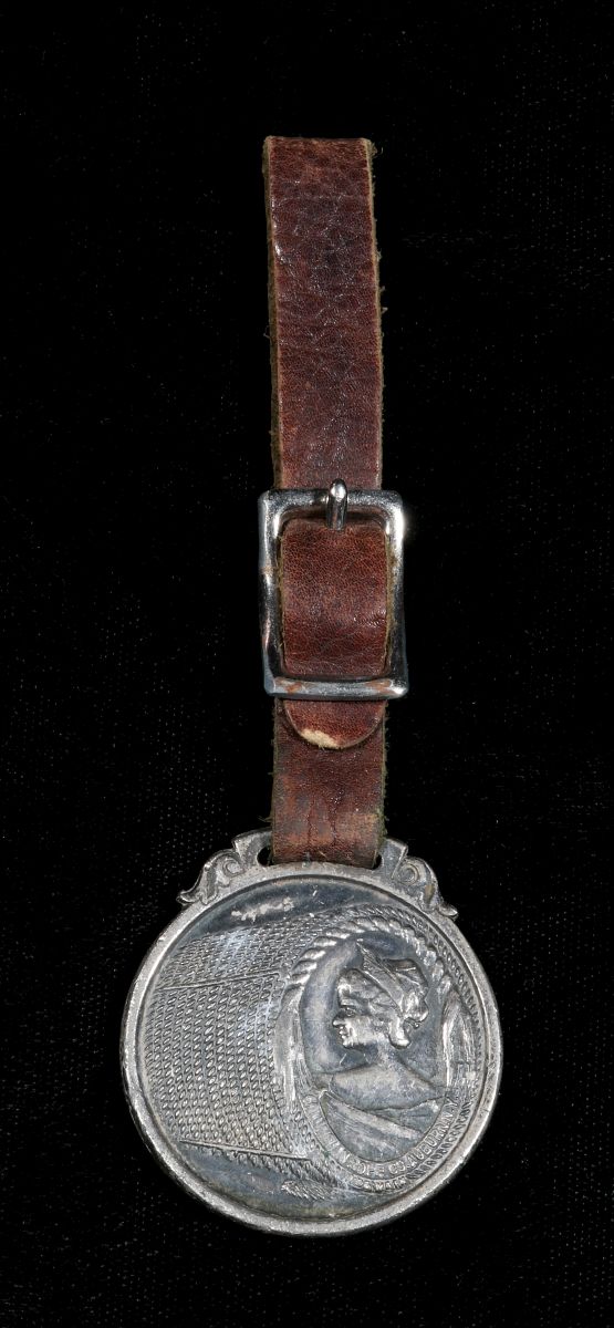 COLUMBIAN ROPE CO. ADVERTISING WATCH FOB