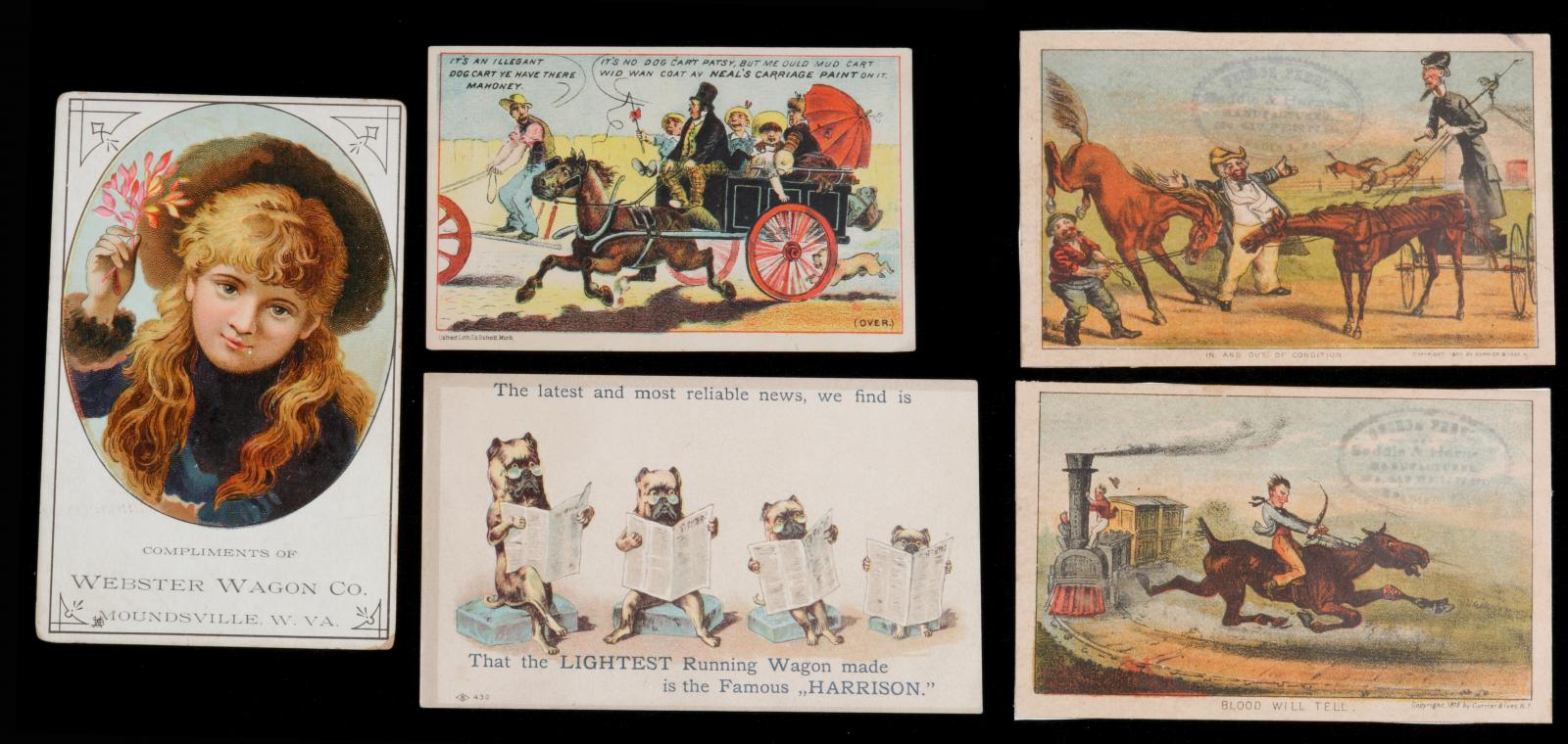 A COLLECTION OF VICTORIAN TRADE CARDS
