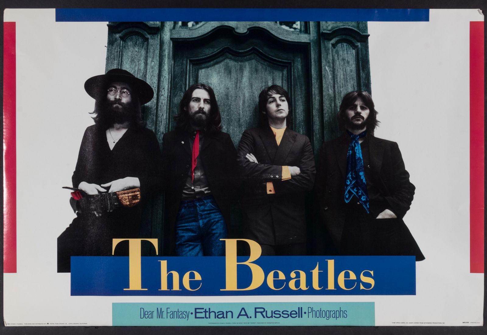 VINTAGE THE BEATLES, ETHAN A. RUSSELL POSTER