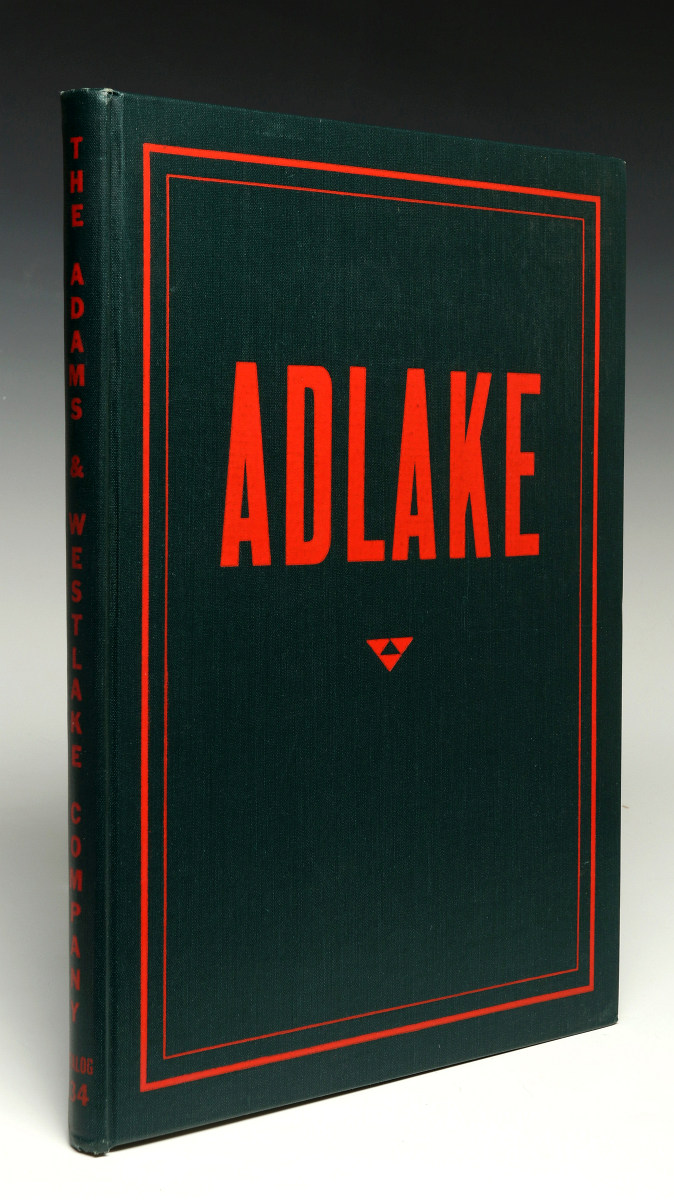 AN ADLAKE RAILCAR TRIMMINGS CATALOG FOR YEAR 1936