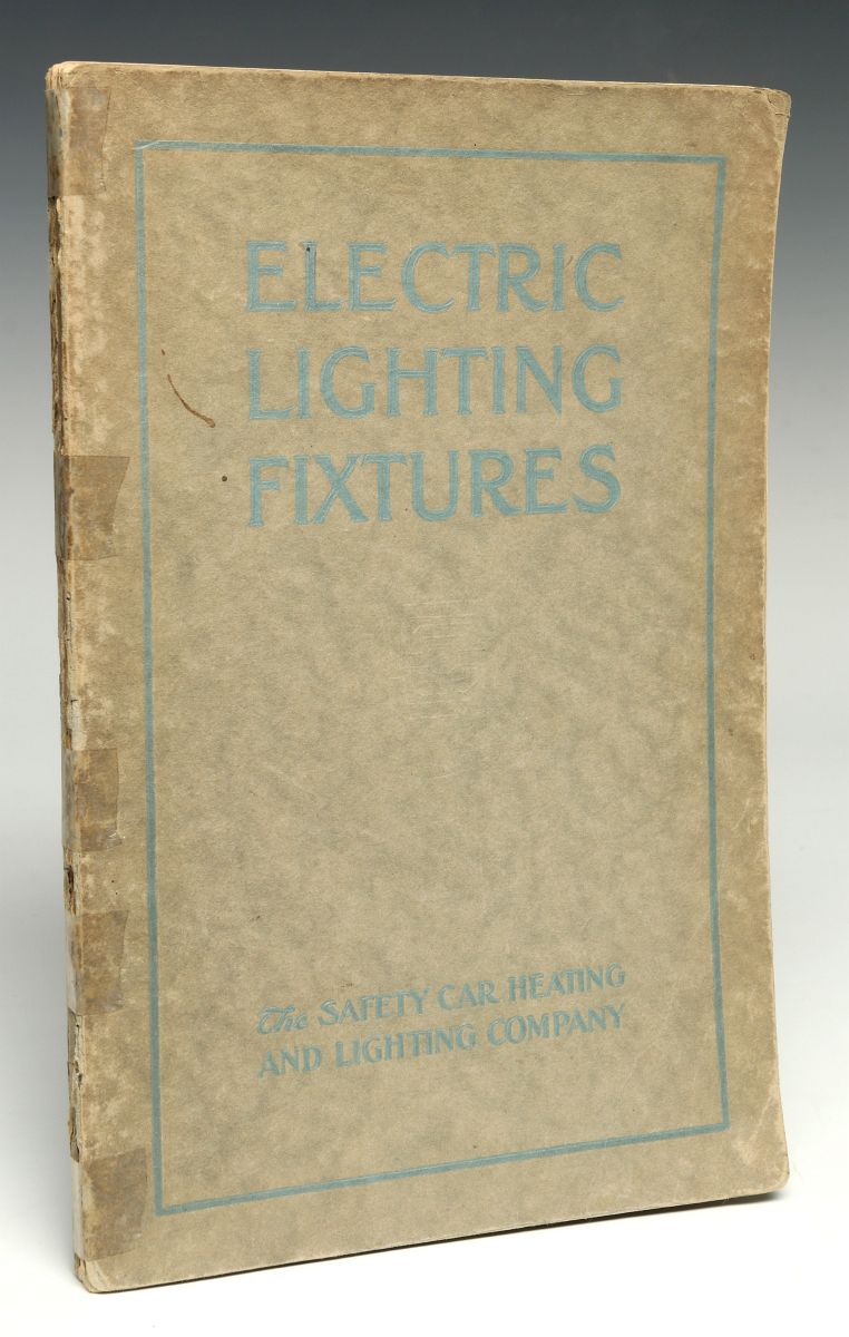 SAFETY CAR ELECTRIC FIXTURE TRADE CATALOG, 1922