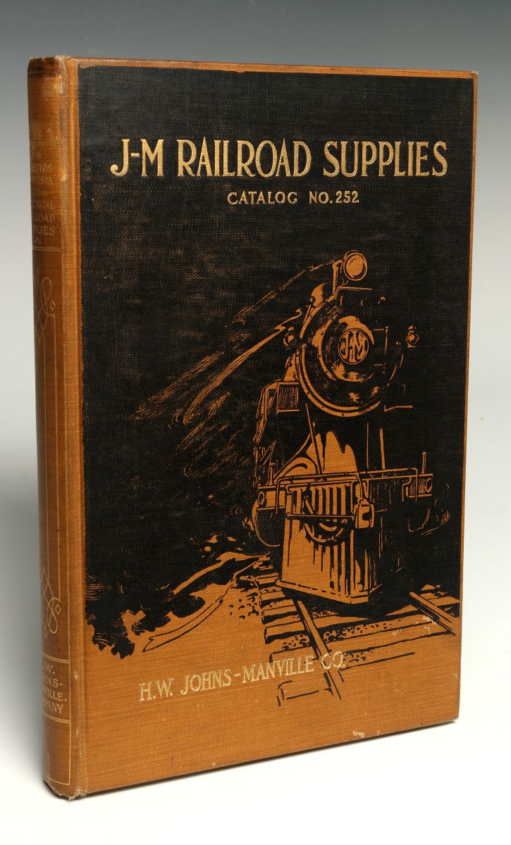 A 1911 JOHNS - MANVILLE RAILROAD SUPPLIES CATALOG