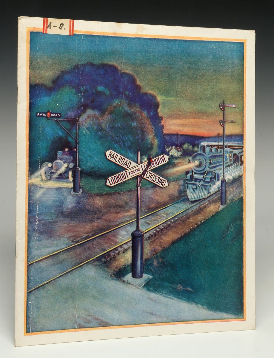 AGA RAILWAY LIGHT & SIGNAL CO. BROCHURE, CIRCA 1904
