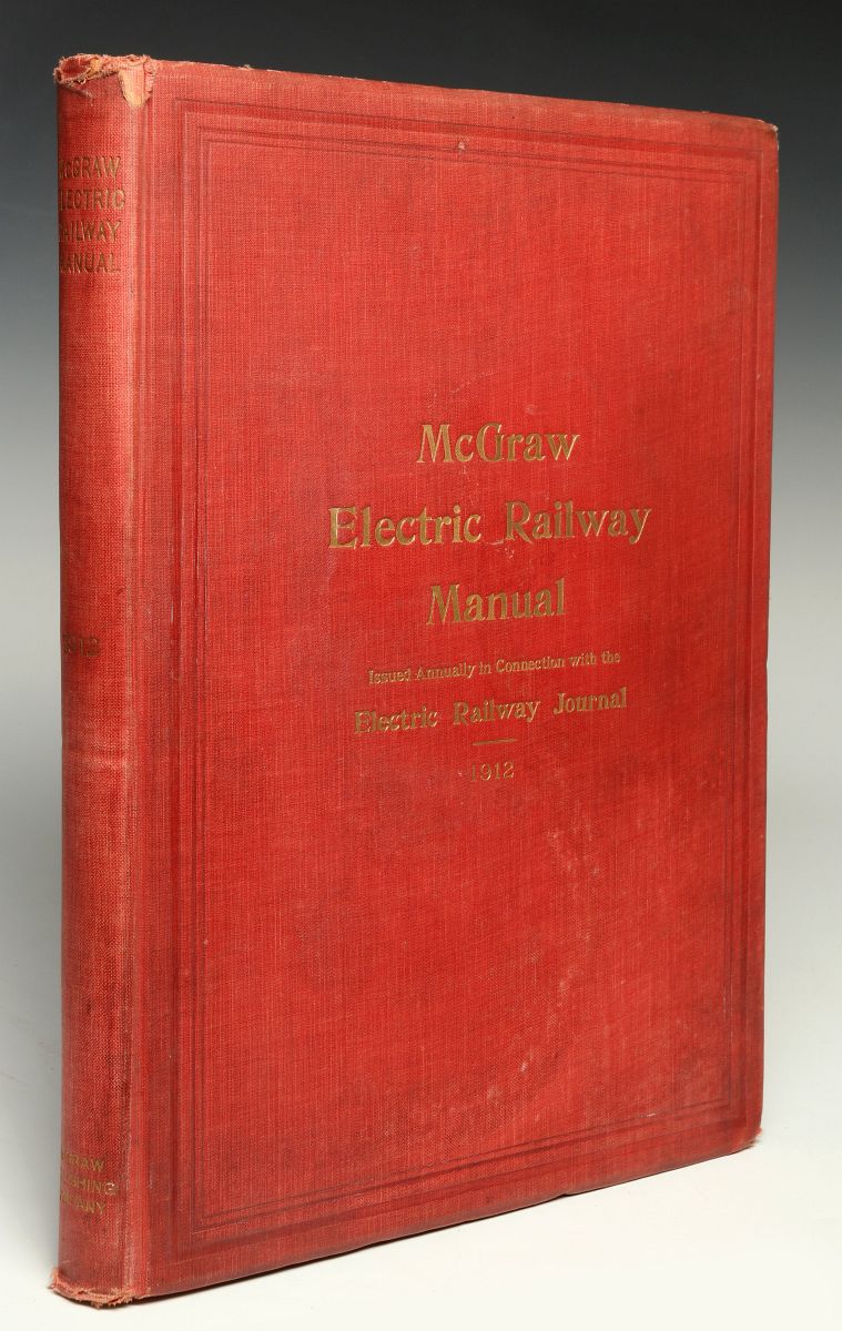 AN ANNUAL 'McGRAW ELECTRIC RAILWAY MANUAL', 1912