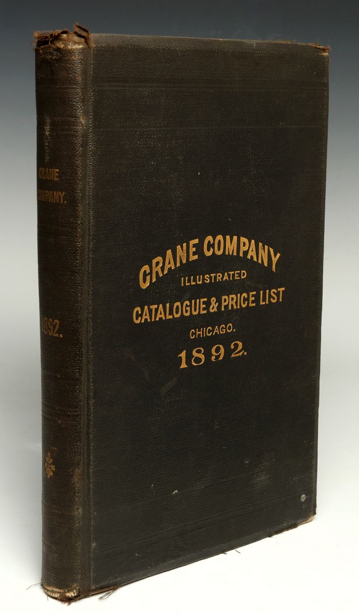 CRANE COMPANY RAILROAD TRADE CATALOG, 1892