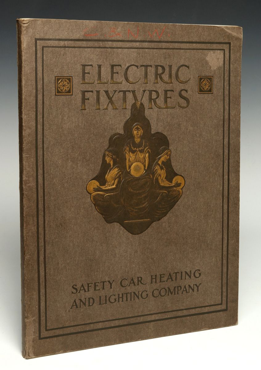 SAFETY CAR ELECTRIC FIXTURES TRADE CATALOG, 1914