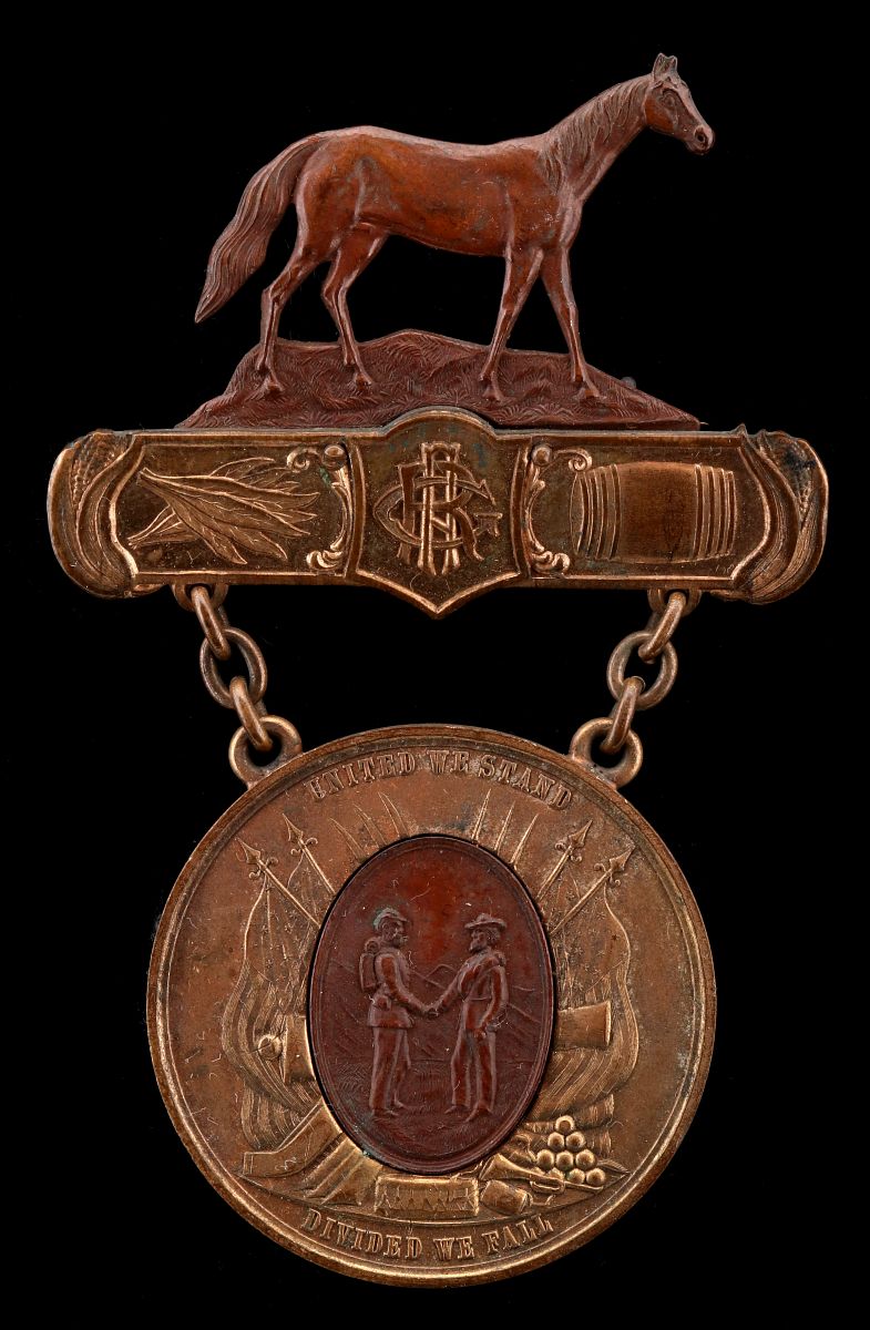 AN 1895 GRAND ARMY OF THE REPUBLIC DELEGATE MEDAL