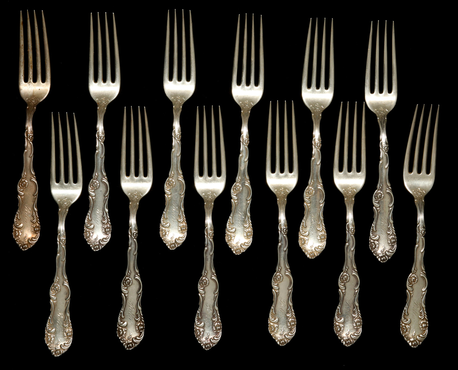 TOWLE 'OLD ENGLISH' STERLING SILVER FORKS
