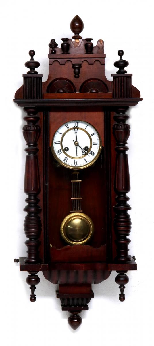 A 19TH CENTURY VIENNA REGULATOR CLOCK