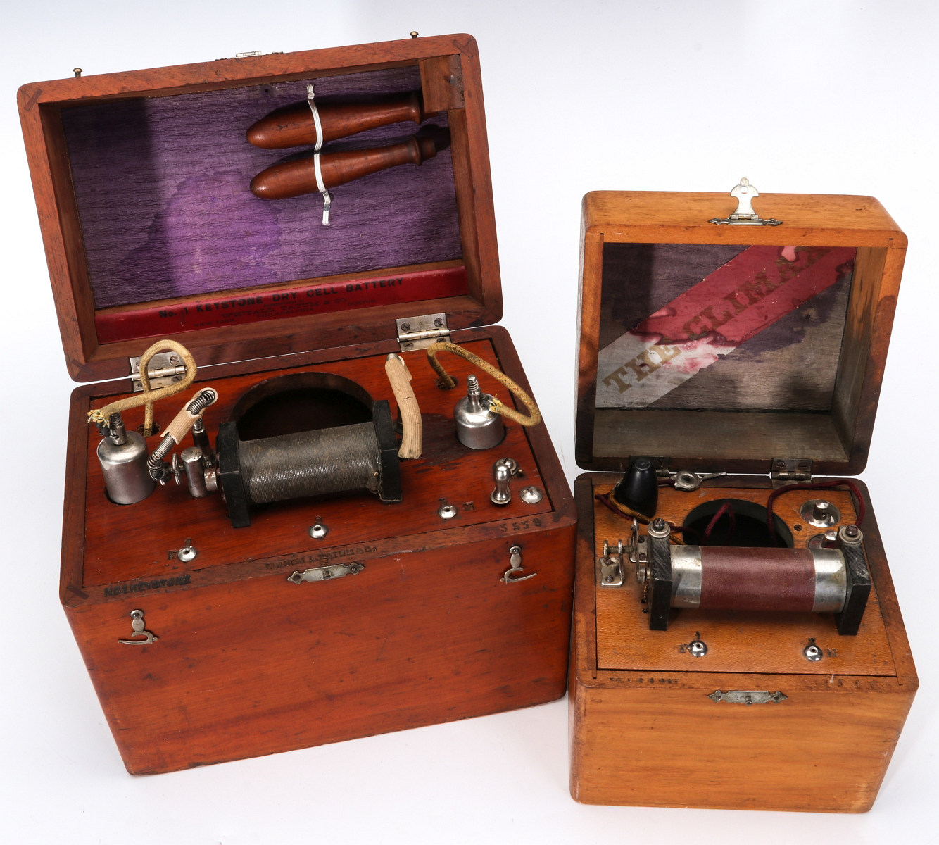 TWO LATE 19TH CENTURY QUACK MEDICAL DEVICES