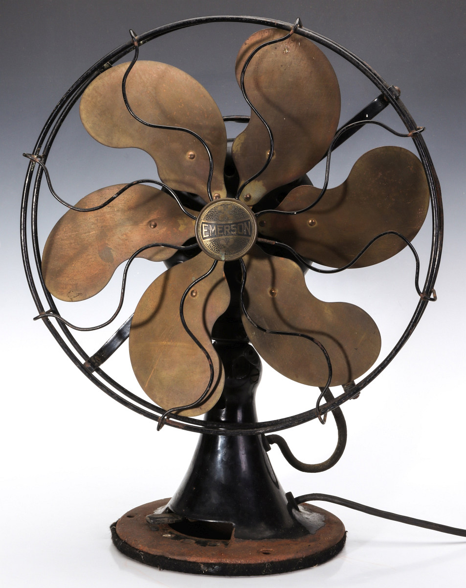 AN EMERSON FAN WITH SIX PARKER BLADES, CIRCA 1923