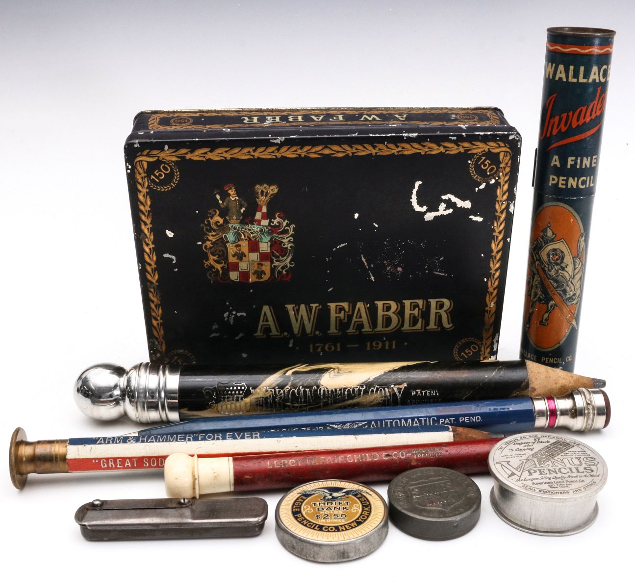 A COLLECTION EARLY WRITING INSTRUMENT COLLECTIBLES