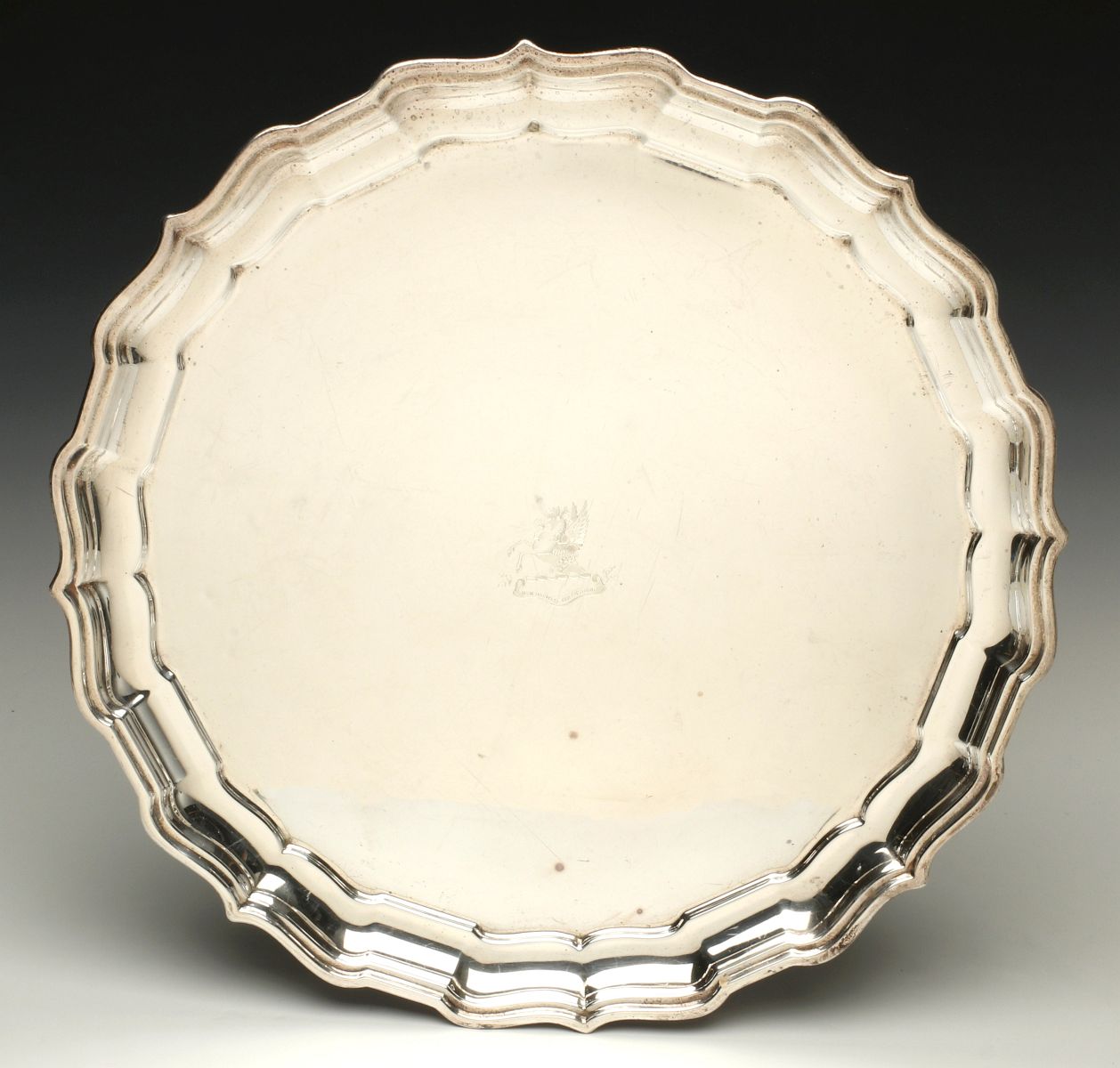 FRANK W. SMITH SILVER CO. STERLING SILVER TRAY