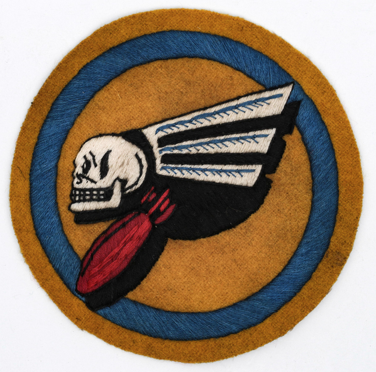 THREE WORLD WAR TWO SQUADRON PATCHES
