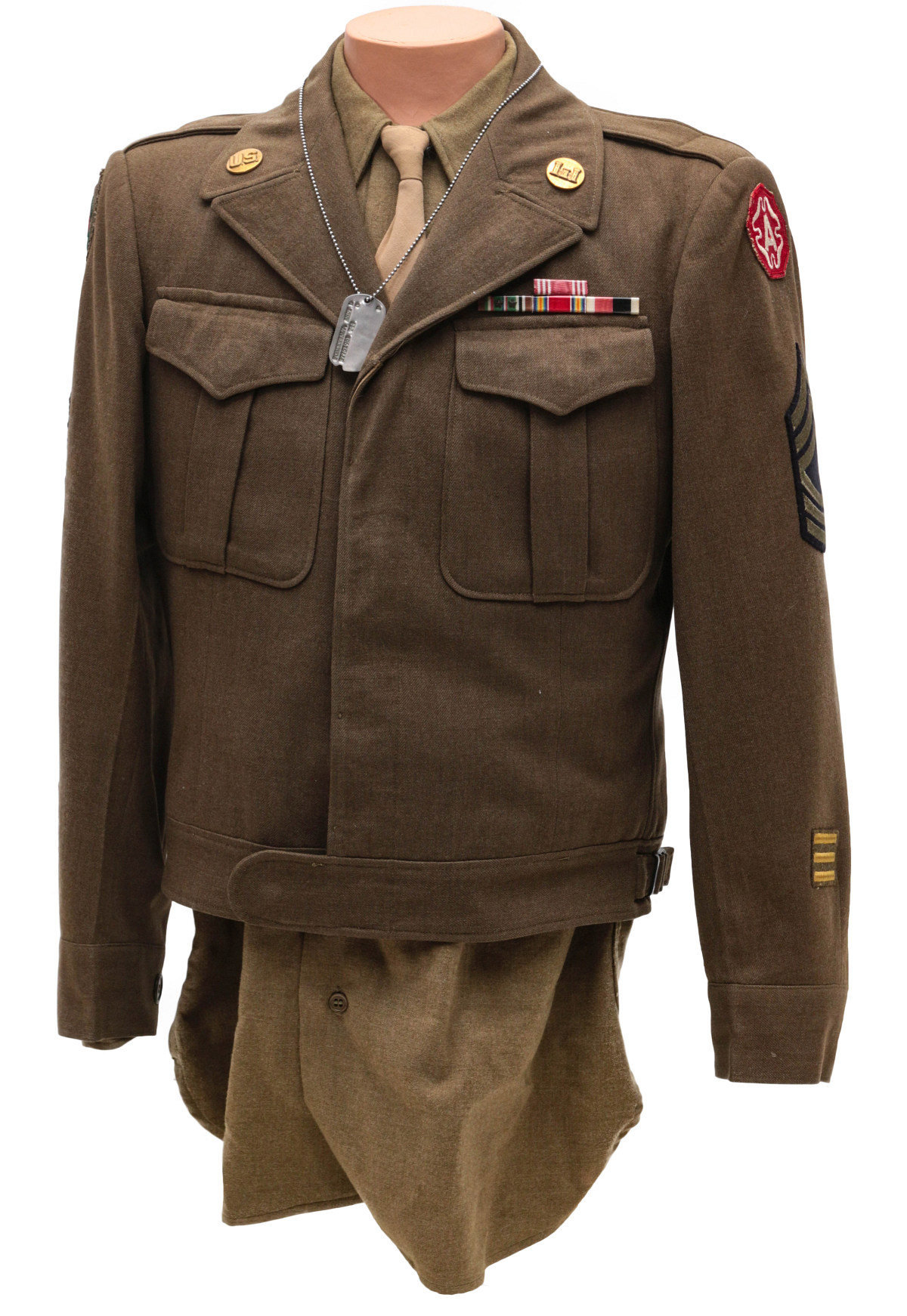 MASTER SGT. ANDY FORDEMWALT, IKE UNIFORM AND ARCHIVE
