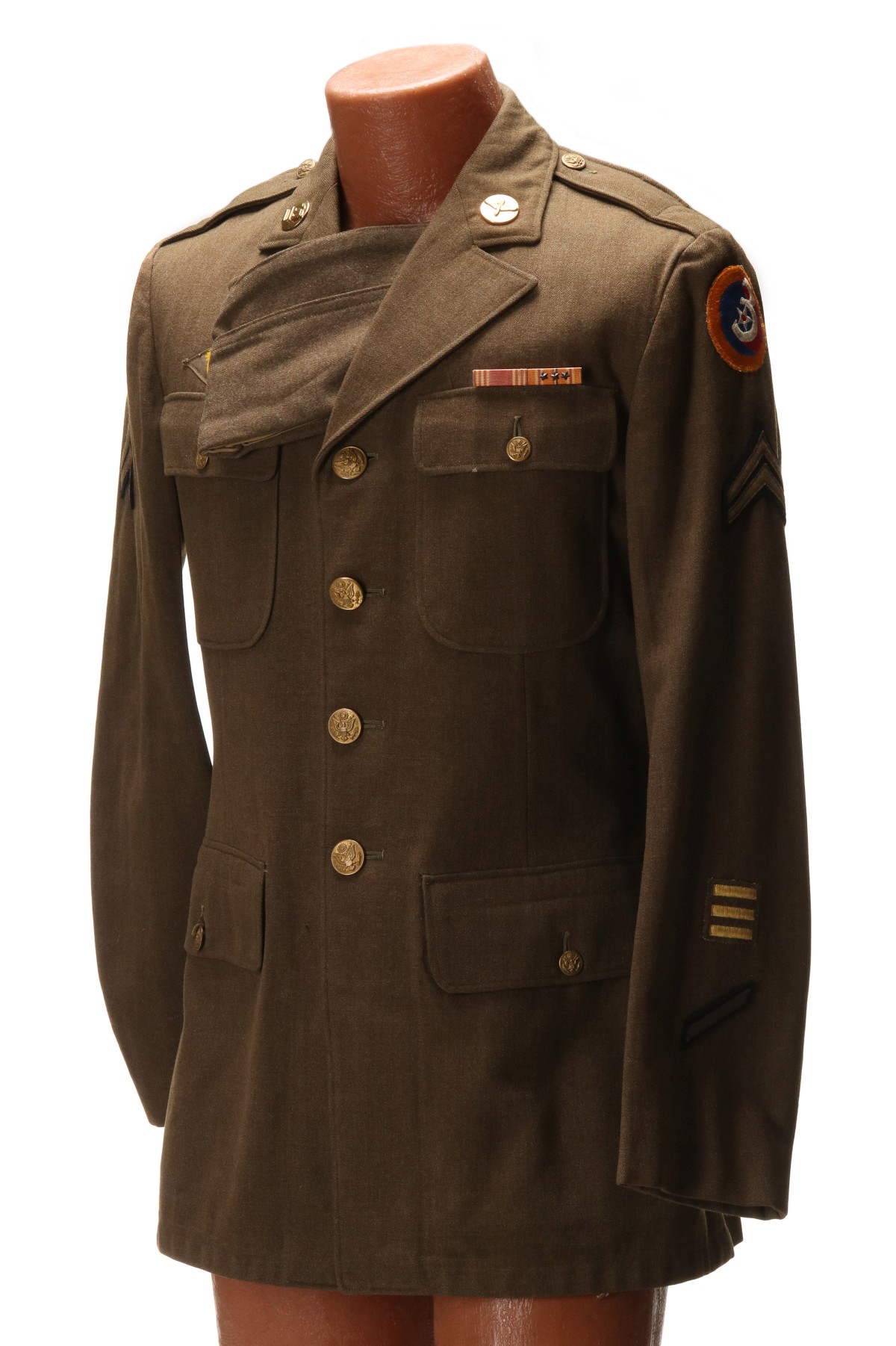 AAF UNIFORM ALONG WITH NAMED AIRBORNE COMMAND GROUP