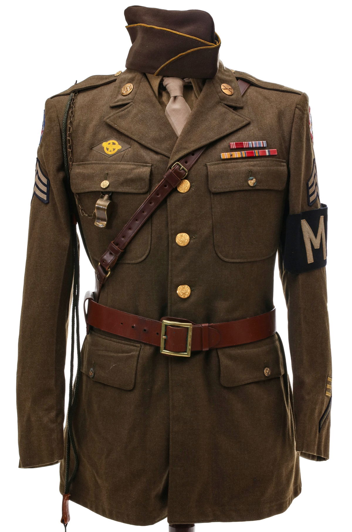 SGT HAROLD FORSBERG MP UNIFORM WITH ACCOUTERMENTS