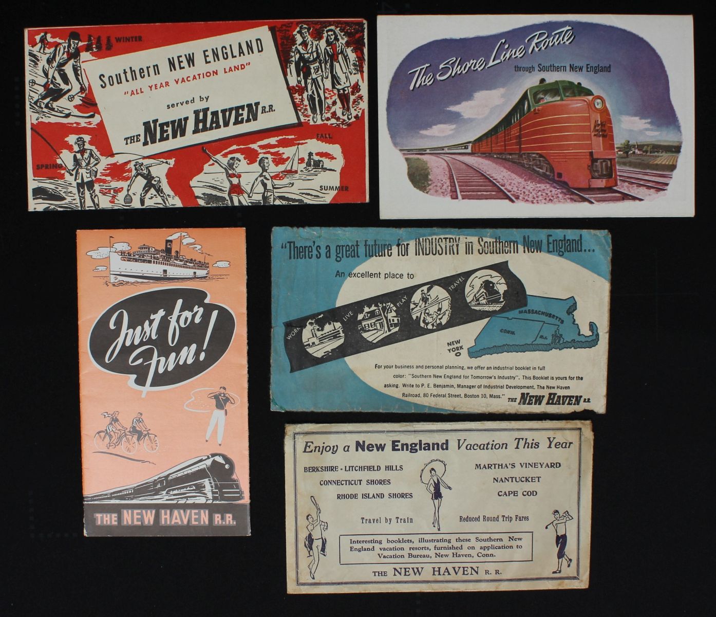 A COLLECTION OF NEW HAVEN RAILROAD EPHEMERA