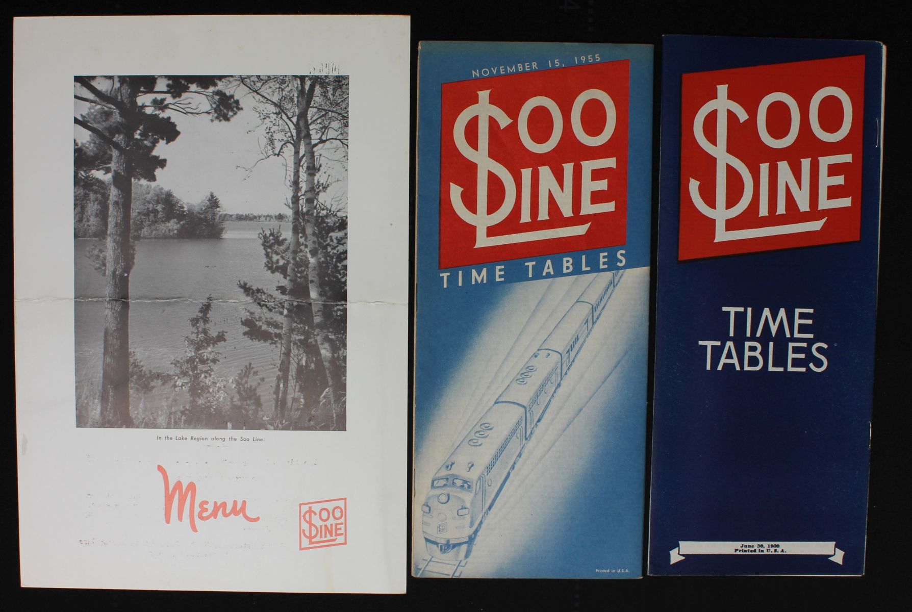 A COLLECTION OF EARLY SOO LINE RAILROAD EPHEMERA