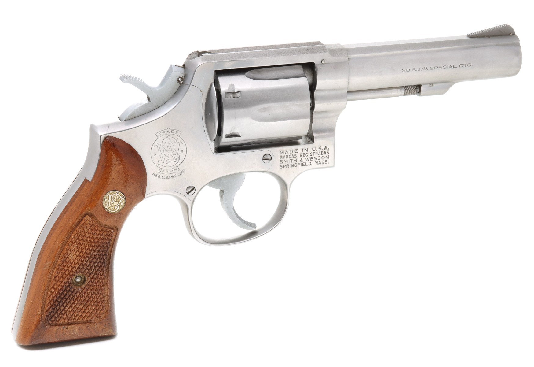 4-a-boxed-stainless-steel-smith-wesson-38-cal-revolver