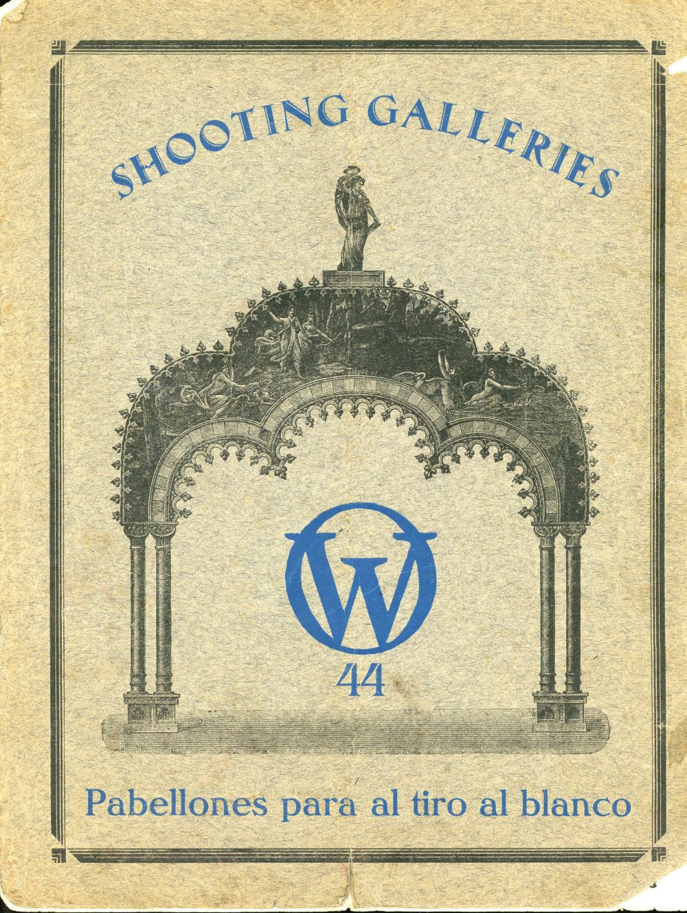 SPANISH-ENGLISH SHOOTING GALLERY TRADE CATALOG C. 1890