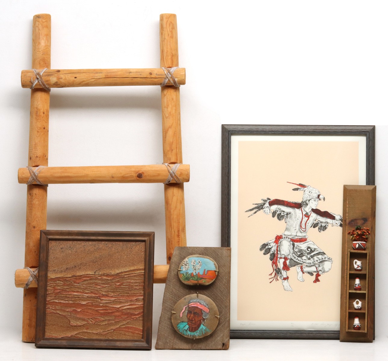 LATE 20TH C. NATIVE AMERICAN CRAFTS AND COLLECTIBLES