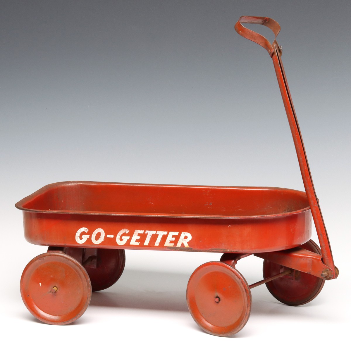 GO GETTER TOY WAGON AND OTHER PRESSED STEEL ITEMS