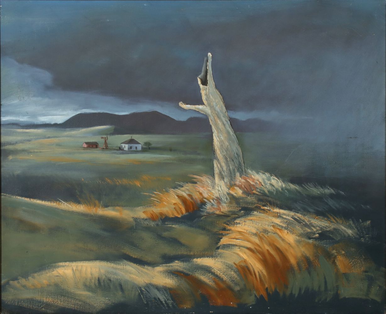LLOYD FOLTZ (1897-1990) OIL ON CANVAS