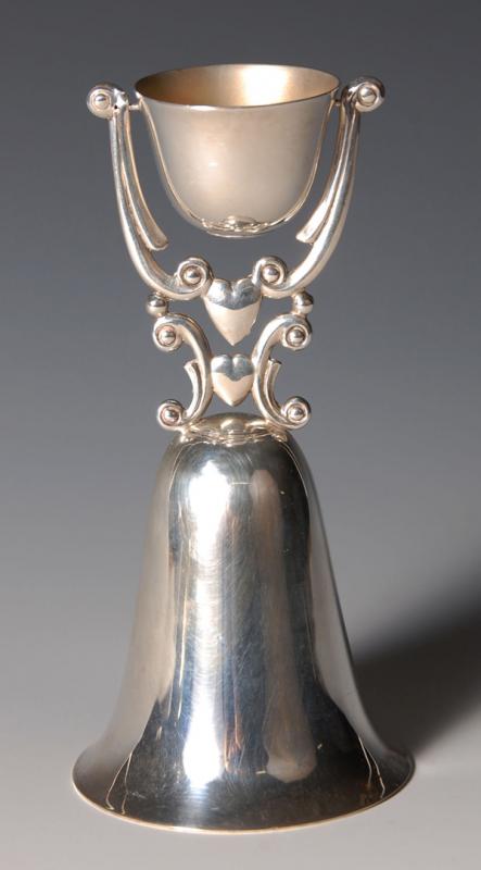 R. BLACKINTON & CO. STERLING WEDDING CUP BELL