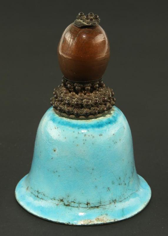 ANTIQUE CHINESE ENAMELED BELL